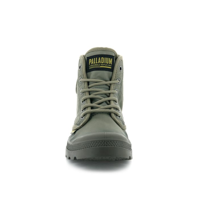 Palladium Pallabrousse TX Men's Boots Olive | UK B731-PWY